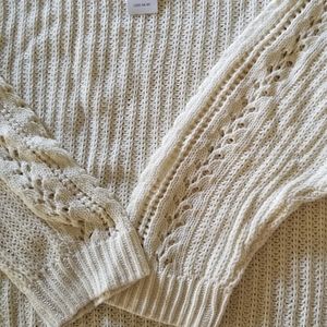 Sweater, beige, American eagle size L
